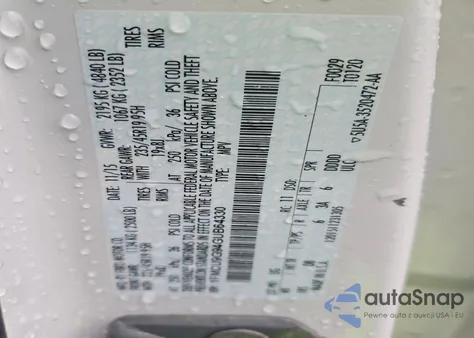 2016 Ford Escape Se from USA, damaged, VIN 1FMCU9G94GUB64330